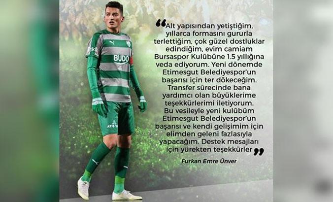 Furkan Emre Ünver, Etimesgut Belediyespor'da