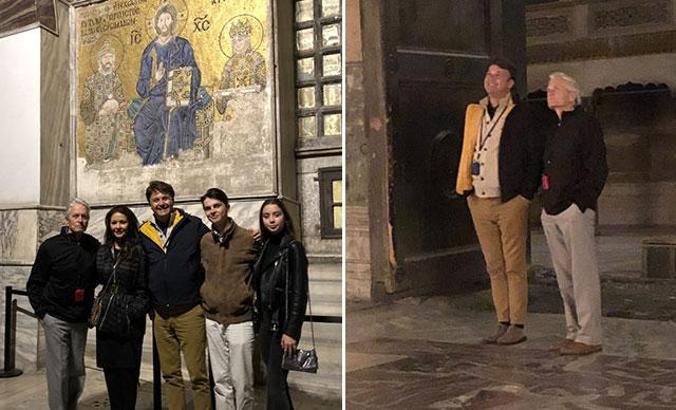 Dünyaca ünlü çiftin Ayasofya’dan fotoğrafı ortaya çıktı:'Eşi benzeri yok' demişler
