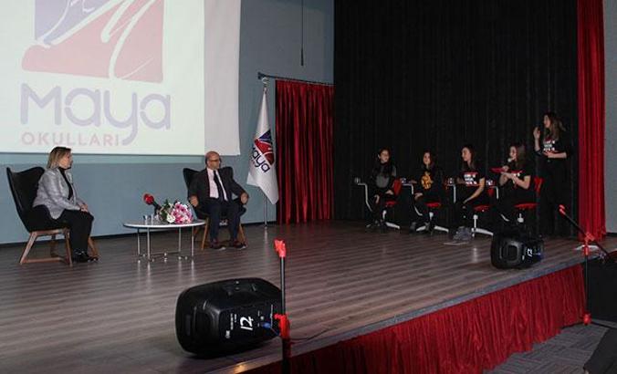 DHA Genel Müdür Yardımcısı Tuba Atav, öğrencilerle buluştu