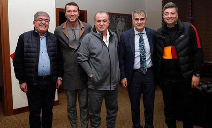 Şenol Güneş'ten Galatasaray kampına ziyaret