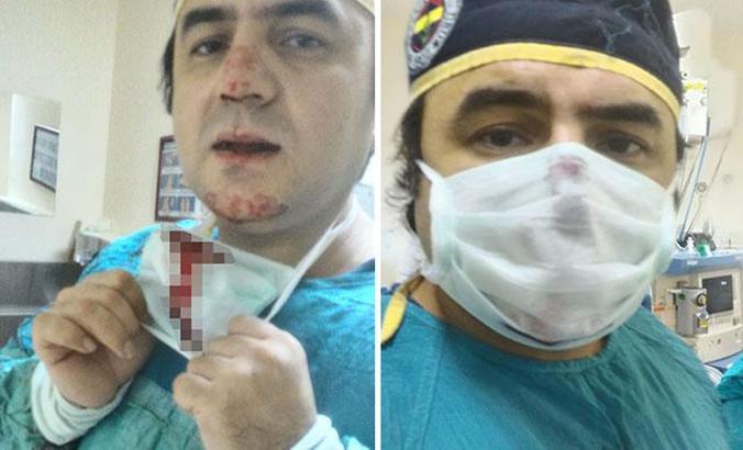 Darbedilen doktor, saldırganın eşine doğum yaptırdı