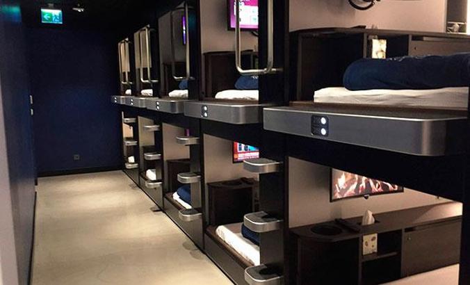 Sabiha Gökçen Havalimanı'nda uyku odaları hizmete girdi