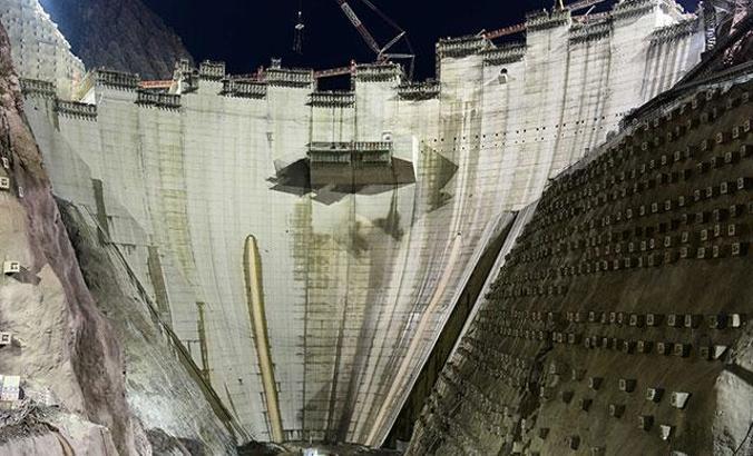 Bakan Pakdemirli: Yusufeli Barajı'nda 175 metre yüksekliğe ulaşıldı