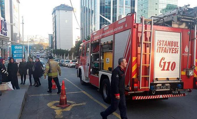 Maltepe Devlet Hastanesi'nde yangın