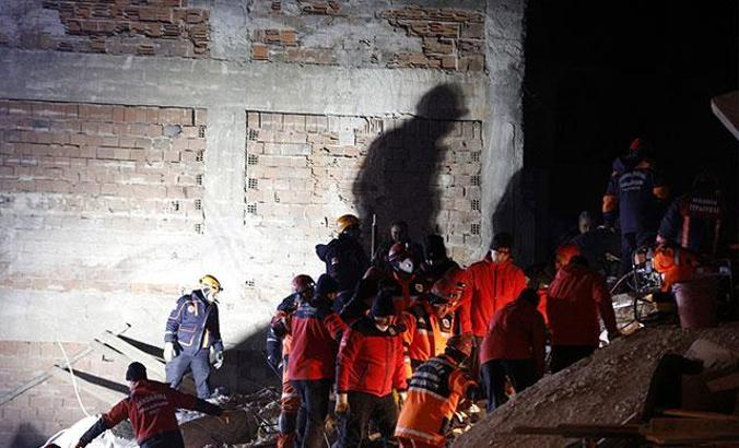 Bakanlar Soylu, Koca ve Kurum, deprem bölgesinde açıklamada bulundu
