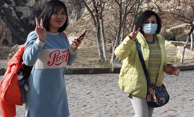 Kapadokya'da, Çinli turist sayısı düştü