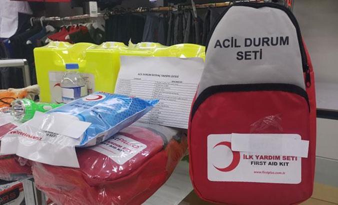 Deprem çantalarına talep arttı; fiyatlar 90 ila 400 lira arasında
