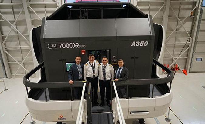 THY pilotları  A350'ler için böyle eğitiliyor