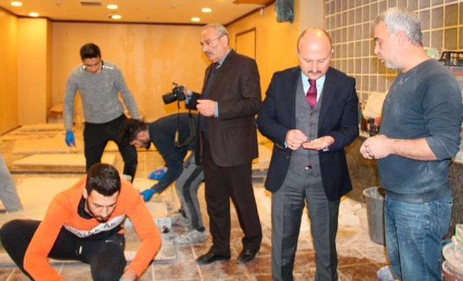 1800 yıllık elmalı mozaik, Amasya Arkeoloji Müzesi'nde sergilenecek