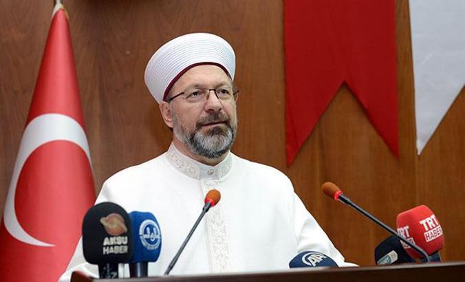 Diyanet İşleri Başkanı Erbaş: Ahlak olmayınca böyle oluyor