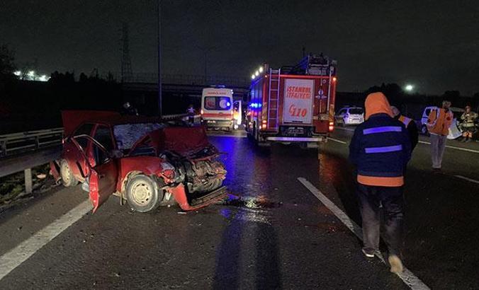 TEM Otoyolu'nda trafik kazası: 2 ölü