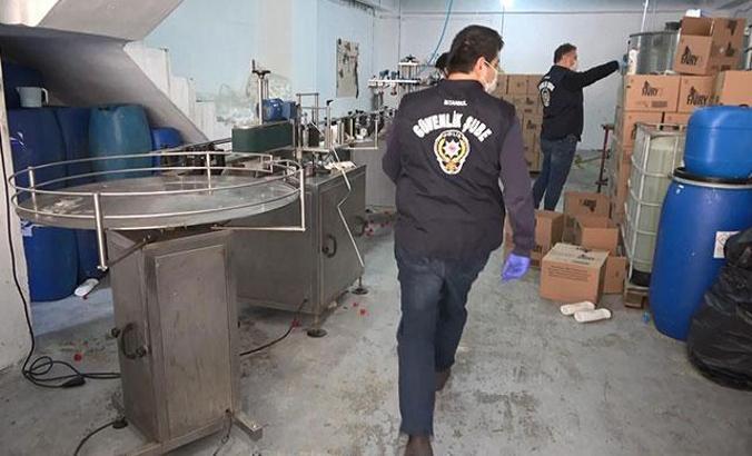 Beylikdüzü'nde sahte deterjan operasyonu