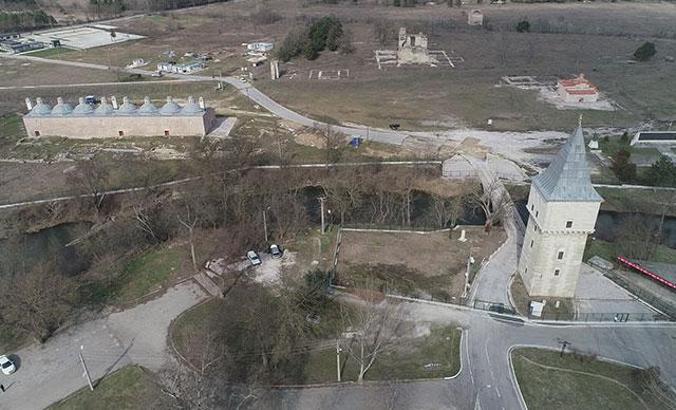 Edirne'deki kazılarda Osmanlı Saray'ının kapısı bulundu