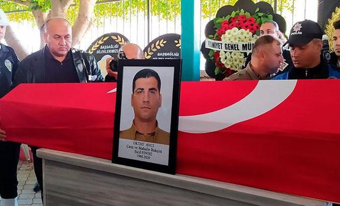 KKTC Sahili'nde cesedi bulunan bekçi toprağa verildi