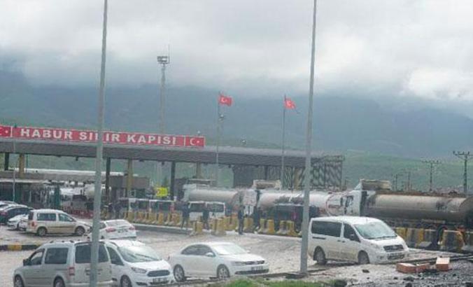 Habur Sınır Kapısı, 'koranavirüs' nedeniyle kapatıldı