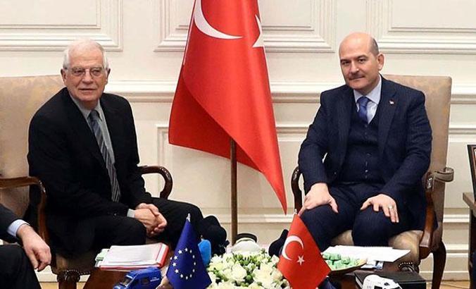 Bakan Soylu, AB Dış İlişkiler heyeti ile görüştü