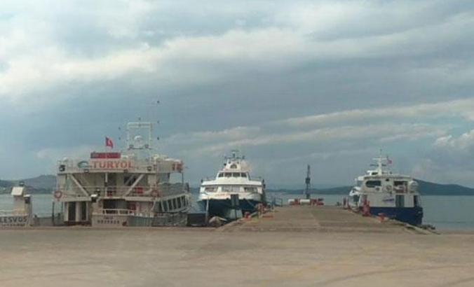 Ayvalık- Midilli seferleri 'koronavirüs' nedeniyle durduruldu