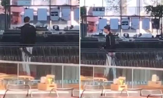 AVM'de pompalı tüfekle ateş açtı, kadın emniyet müdürü ikna etti