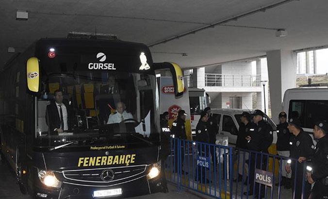 Fenerbahçe kafilesi Konya'da