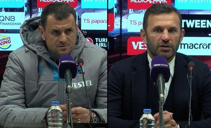 Trabzonspor-Medipol Başakşehir maçının ardından