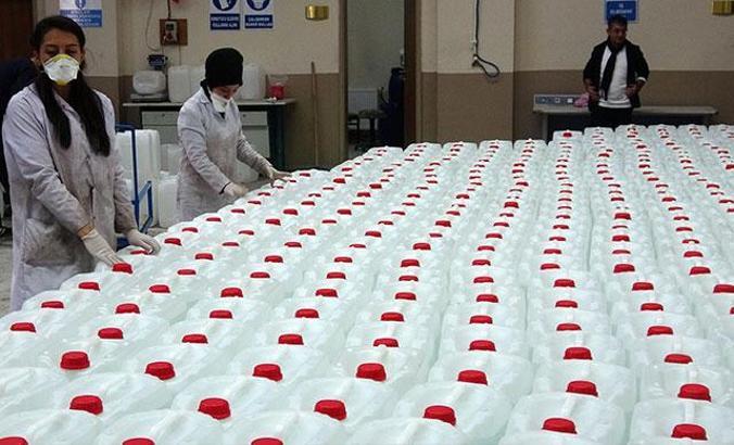 Doğu'nun dezenfektanı Erzurum Atatürk Mesleki Teknik Anadolu Lisesinden