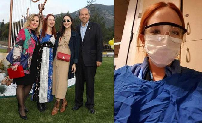 KKTC Başbakanı’nın doktor kızı, Hacettepe Hastanesi’nde gönüllü olarak görev yapıyor