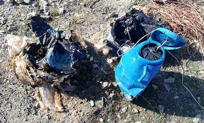 Bitlis'te köy yoluna tuzaklanmış 60 kilo EYP bulundu