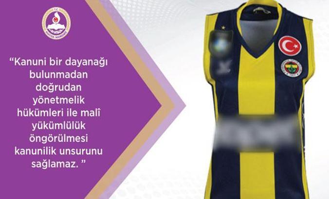 AYM'den Fenerbahçe Kadın Voleybol Takımı için 'hak ihlali' kararı