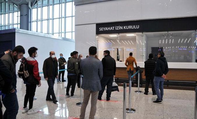 İstanbul Havalimanı'nda "seyahat izin belgesi" düzenlenmeye başladı