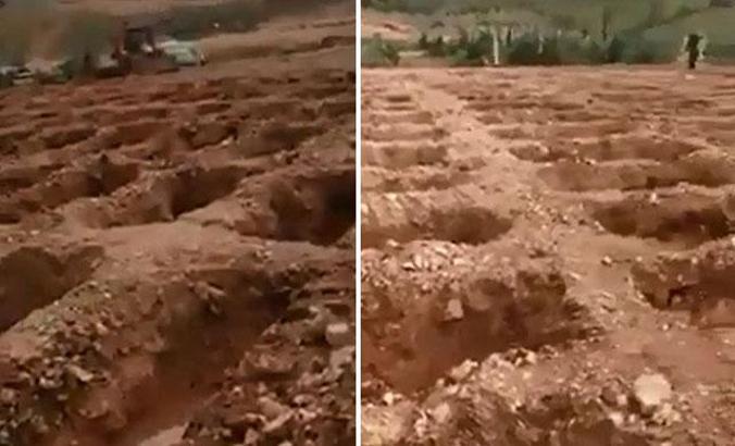 Gaziantep'te 'gerçek dışı' toplu mezar paylaşımına 3 gözaltı