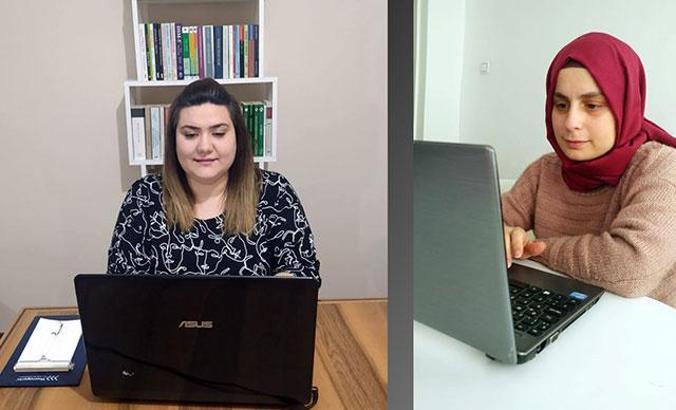 Kadınlara canlı yayınla psikolojik destek
