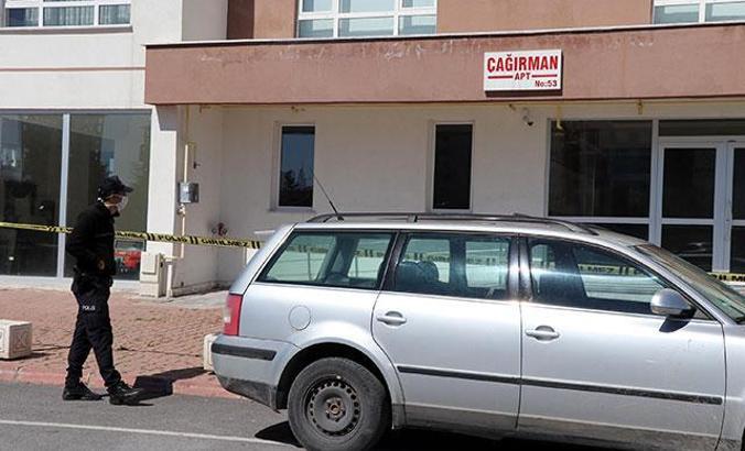 Kayseri'de 8 katlı bina karantinaya alındı