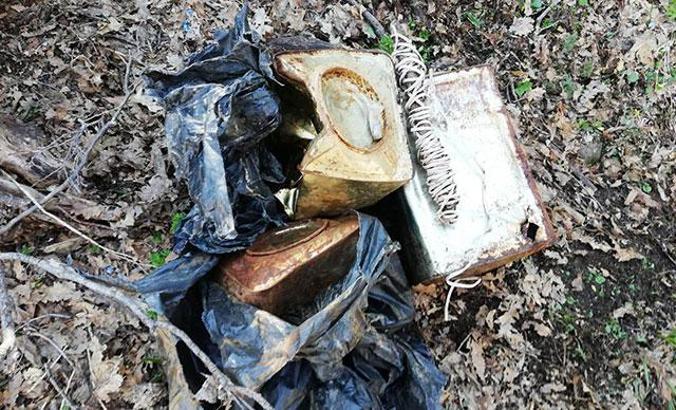 Bitlis’te toprağa gömülü 105 kilo patlayıcı ele geçirildi