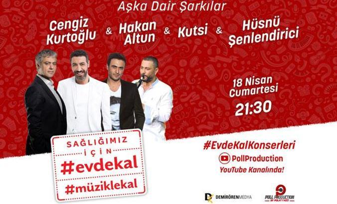 Arabesk müziğin 4 ismi canlı yayınla bir araya gelecek