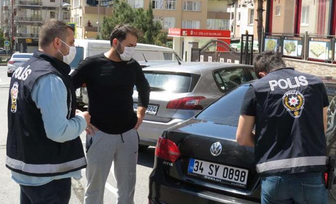 Ataşehir'de ceza kesilen sürücü; Ekmek almaya çıkmıştım