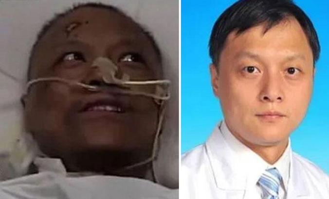 Salgının başladığı Çin’de koronavirüsü yenen doktorların ten rengi değişti