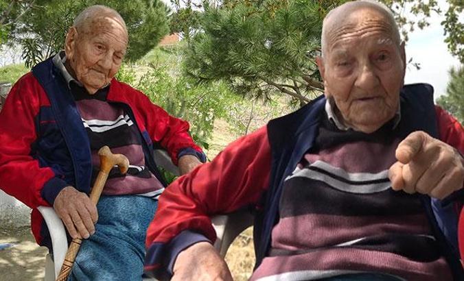 Asırlık çınar Kemal dede, 10 yaşında gördüğü Atatürk'ü anlattı