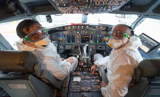 THY'nin uçuş ekibi koronavirüsten ölen meslektaşlarını unutmadı