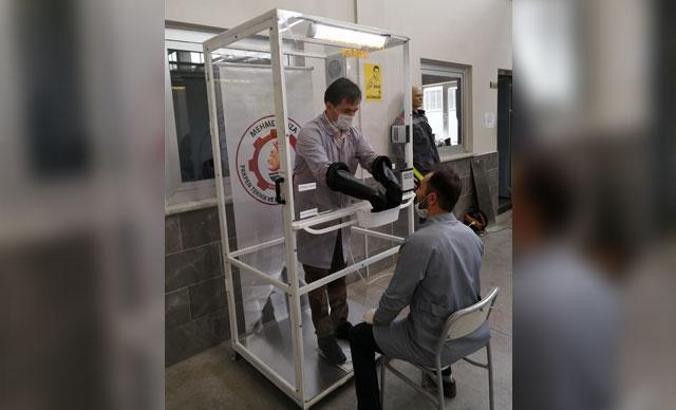 Konya'da öğretmenler, 'İzole Numune Alma Ünitesi'ni üretti