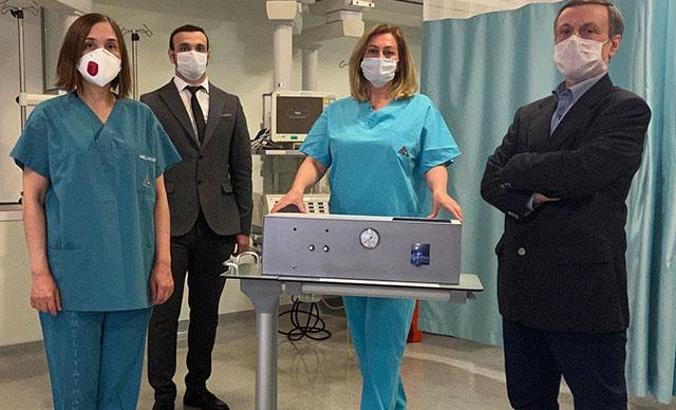 Türk mühendisler solunum cihazı üretti