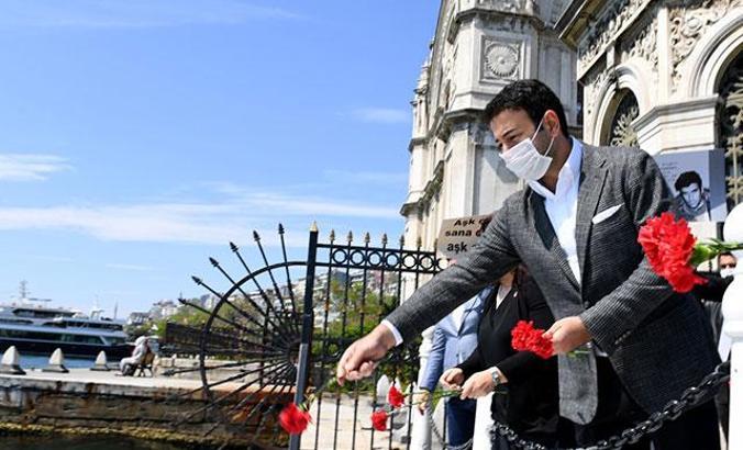Dolmabahçe'de Deniz Gezmiş ve arkadaşları anıldı