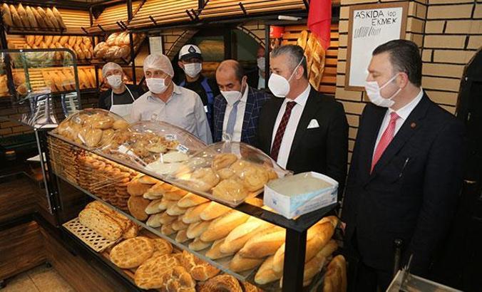 Eyüpsultanlı fırıncılar denetimlerden tam not aldı