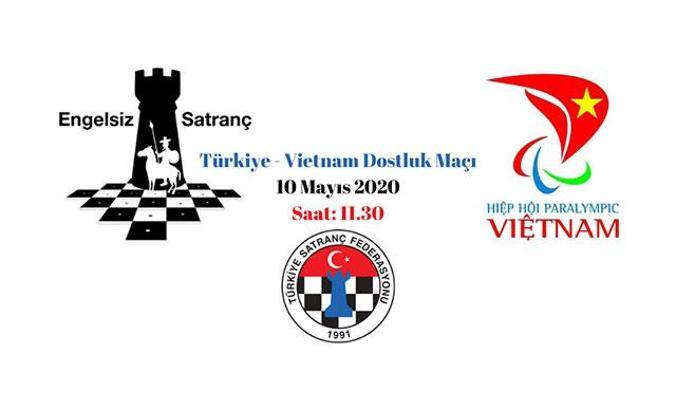 Türkiye ile Vietnam'ın engelsiz satranç takımları dostluk maçı yapacak