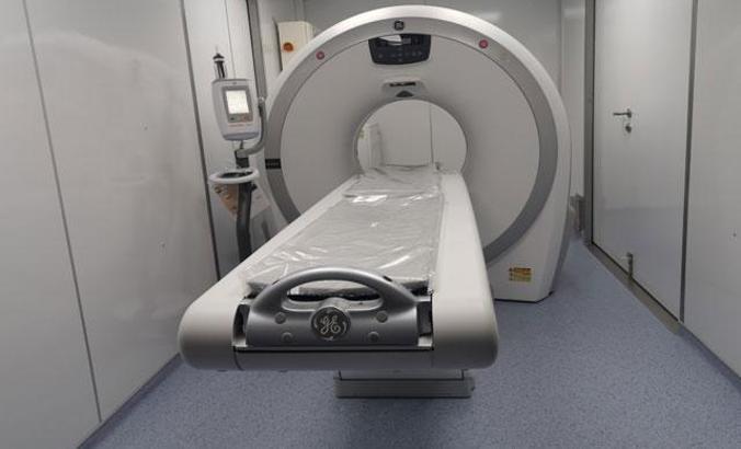 Cerrahpaşa Tıp'ta koronavirüsle mücadelede kullanılacak mobil tomografi cihazı hizmete girdi