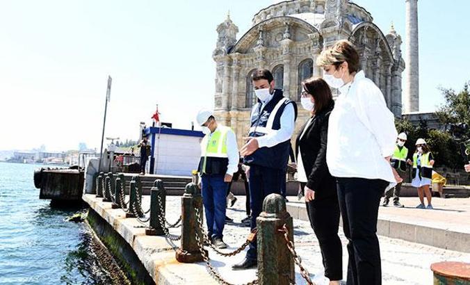Muhtarlar Ortaköy’deki tarihi altyapı çalışmasından memnun