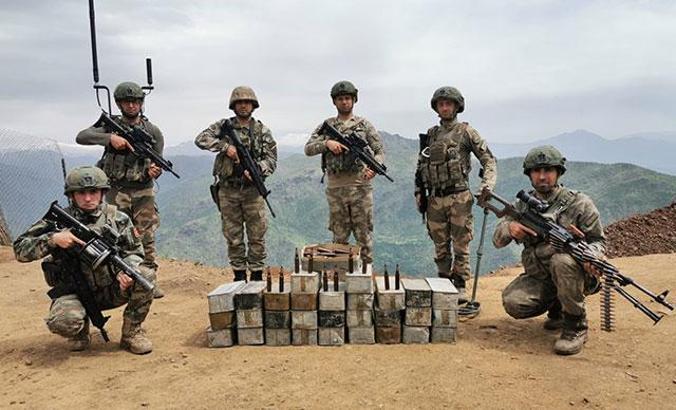 MSB: Hakurk'ta 1430 Doçka mermisi ele geçirildi