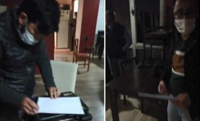 Sancaktepe'deki sanal kumar operasyonu kamerada