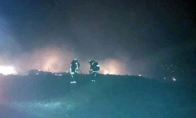 Finike'de orman yangını