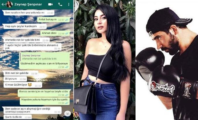 Arkadaşına attığı mesaj ortaya çıktı