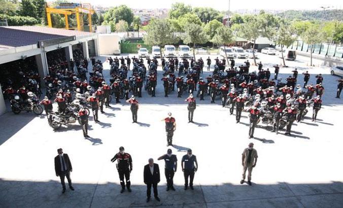 Motosikletli yunus polisine İstanbul'da yeni hizmet binası